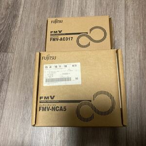  Fujitsu AC adapter FMV-AC317 battery Charger FMV-NCA5 set new goods unopened 