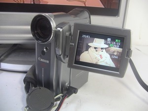 【動作確認済み・MiniDVビデオカメラ・ダビングにご使用ください！】Canon MiniDVビデオカメラ DM-IXY DV M2/0459