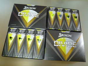 ◆4ダース！2023年！新登場◆SRIXON/スリクソン/日本正規品 NEW Z-STAR DIVIDE/イエロー×ホワイト/01・02・03・04◆松山秀樹！