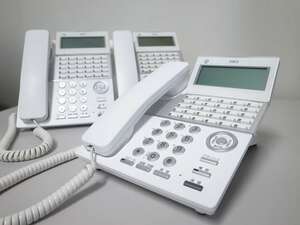 #[* beautiful goods *] OKI CrosCore2 30 button multifunction telephone machine [MKT/ARC-30DKHF-W-02A] 3 pcs (4)#