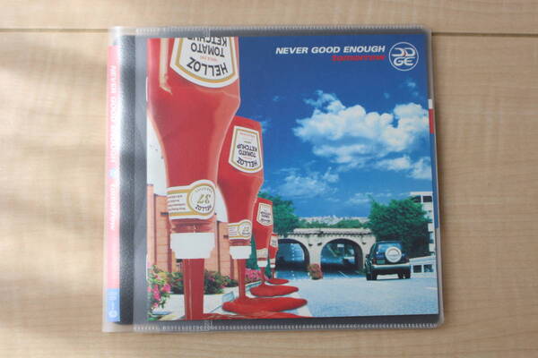 NEVER GOOD ENOUGH tomorrow CD 元ケース無し メディアパス収納