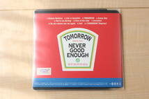 NEVER GOOD ENOUGH tomorrow CD 元ケース無し メディアパス収納 _画像2