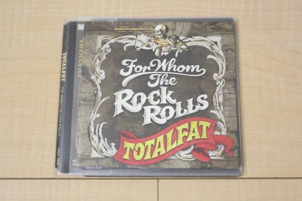 TOTALFAT FOR WHOM THE ROCK ROLLS CD 元ケース無し メディアパス収納