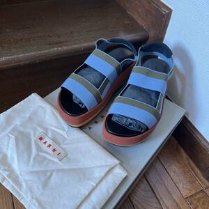 unused Marni sandals colorful thickness bottom 