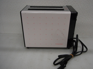 TOSHIBA 東芝 ポップアップトースター HTT-650N ピンク 8～6枚切り用 昭和レトロ 通電確認済 Z-a