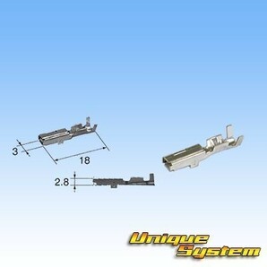 住友電装 090型 TS 5極 メスカプラー・端子セットの画像4