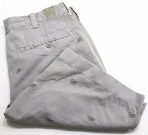 J.CREW (ジェイクルー) Stanton Shorts / スタントン 刺繍 チノショーツ #27445 未使用品 GRAY w30 / ショートパンツ_画像1