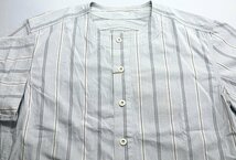 ORGUEIL (オルゲイユ) Baseball Shirt / ベースボールシャツ OR-5091 未使用品 グレー size 40(L) / ステュディオダルチザン_画像4