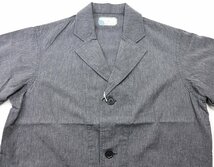 Workers K&T H MFG Co (ワーカーズ) Relax Jacket Black Chambray / リラックスジャケット 未使用品 ブラックシャンブレー size 36(S)_画像5