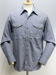 JELADO (ジェラード) Pressman Shirts / プレスマンシャツ インディゴチェック AG21103 size M