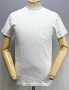 J.CREW (ジェイクルー) WASHED POCKET T-SHIRT / ウォッシュド ポケットTシャツ #53623 未使用品 ホワイト size S