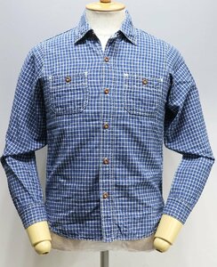 Freewheelers ( freewheelers ) Neal / Neal 30s style work shirt indigo small check 