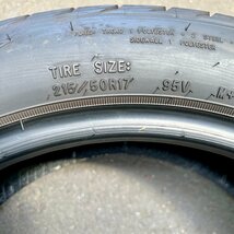 オールシーズンタイヤ1本　GOOD YEAR ASSURANCE WEATHERREADY（アシュアランス ウェザーレディ）　215/50R17　2020年製　5ミリ_画像5