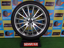 カールソン　2/16RS　8.5J/9.5J-20　5H112　+35/+38　アジアンタイヤ　245/40R20　275/35R20　中古セット_画像1