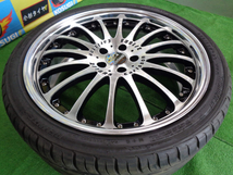 カールソン　2/16RS　8.5J/9.5J-20　5H112　+35/+38　アジアンタイヤ　245/40R20　275/35R20　中古セット_画像3