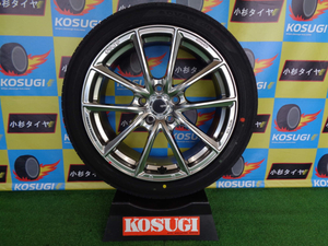 エンケイチューニングSC50　8J-18　5H114.3　+45　ヨコハマ　アドバンデシベル　225/45R18　中古セット　神奈川県