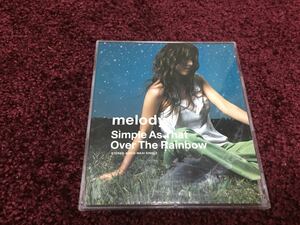 melody. Simple As That Over The Rainbow cd CD シングル Single