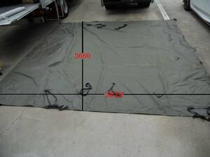 * truck carrier seat flat seat canopy 3.66×3.62* tax included 