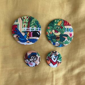 ☆Kellogg's ケロッグ缶バッチ/4個セット/ハンドメイド☆