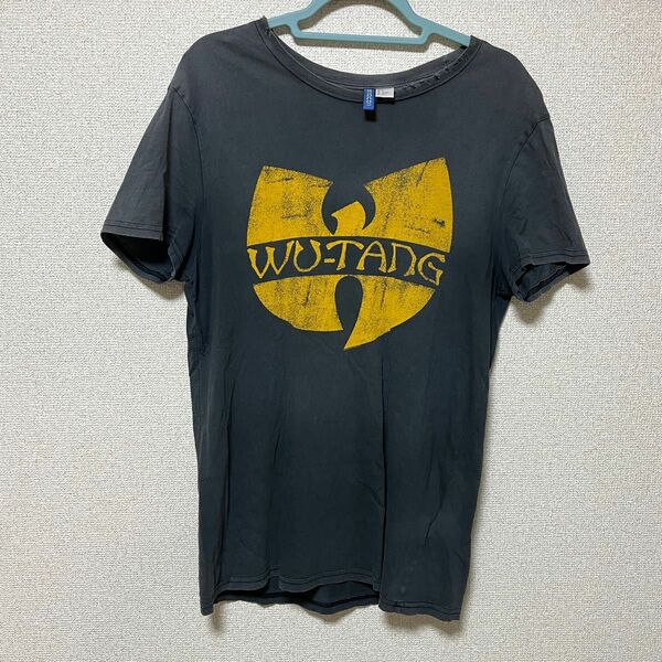 WU-TANG CLAN ウータンクラン ヴィンテージ加工 Tシャツ S H&M 半袖Tシャツ