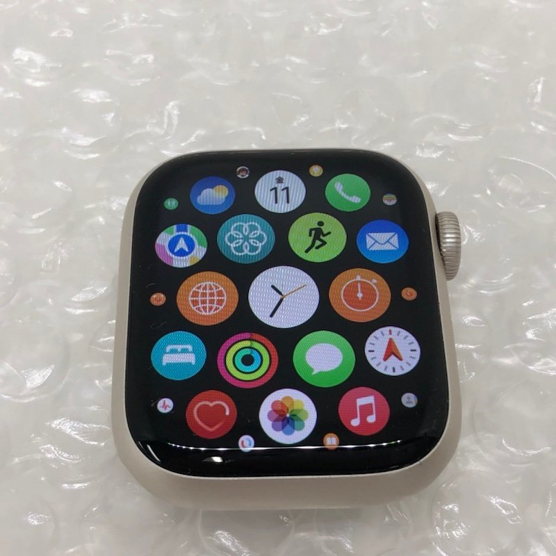 Apple Watch Series7 41mm スターライト アルミニウムケース A2473