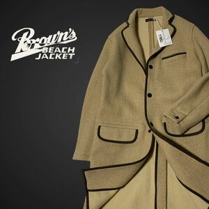 BROWN'S BEACH CHESTERFIELD COAT フルカウント社製 ブラウンズビーチジャケット チェスターコート 40 ベージュ BBJ6-004