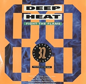 [ 2LP / レコード ] Various / Deep Heat '89 - Fight The Flame ( Acid House / Techno ) Telstar アシッド ハウス テクノ