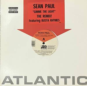 [ 12 / レコード ] Sean Paul Featuring Busta Rhymes / Gimme The Light (The Remix!) ( Reggae / Dancehall / Hip Hop ) Atlantic レゲエ