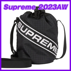 1947　Supreme Small Cinch Pouch(Black)/ シュプリーム　スモールシンチ ポーチ 2023AW