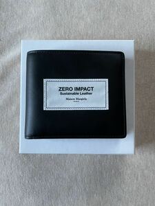 新品 メゾンマルジェラ ZERO IMPACT 折り財布 カードケース 札入れ 20AW 黒 Maison Margiela 11 メンズ 財布 ブラック 折財布 パスケース