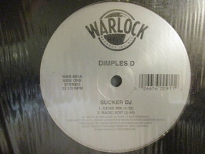 Dimples D ： Sucker DJ 12'' (( Old School Old Skool Breakdance Break Dance Breakin' オールドスクール / 落札5点で送料当方負担