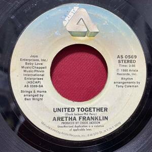 ◆USorg7”s!◆ARETHA FRANKLIN◆UNITED TOGETHER◆