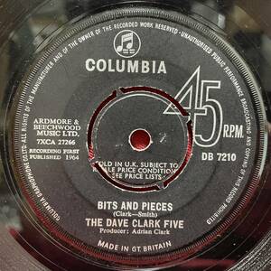 ◆UKorg7”s!◆THE DAVE CLARK FIVE◆BITS AND PIECES◆