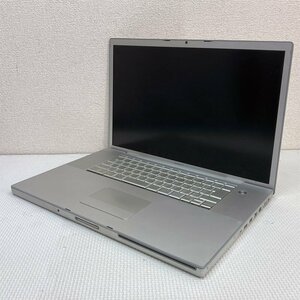 【ジャンク】 電源入りません 部品取り 日本語キーボード ★ Apple MacBook Pro 17-inch Early 2008 メモリ無し HDD無し #1155-K