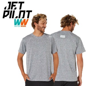 ジェットパイロット JETPILOT 2024 Tシャツ メンズ マリン 送料無料 オール デイ S/S Tシャツ S23603 グレー XL