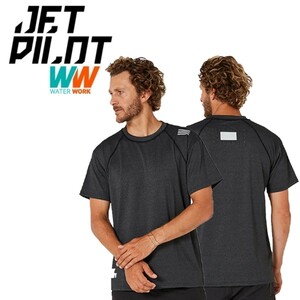 ジェットパイロット JETPILOT 2024 Tシャツ メンズ マリン 送料無料 オール デイ S/S Tシャツ S23603 ブラック 2XL