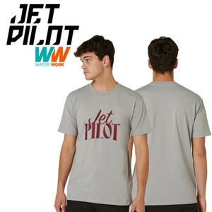 ジェットパイロット JETPILOT 2024 Tシャツ メンズ マリン 送料無料 コントラスト Tシャツ S23601 グレー S