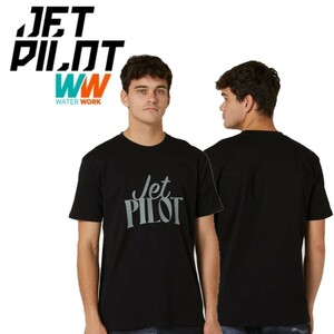 ジェットパイロット JETPILOT 2024 Tシャツ メンズ マリン 送料無料 コントラスト Tシャツ S23601 ブラック L