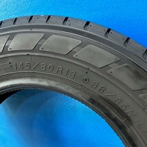 【2021年製造】　145/80R13　88/86N　LT　YOKOHAMA　ブルーアース　VAN　RY55　145/80/13　サマ－タイヤ　1本　【来店交換も大歓迎】_画像3