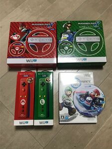 wii WII リモコン　wiiリモコンプラス　wiiリモコン　マリオ　ルイージ　マリオカート　ハンドル