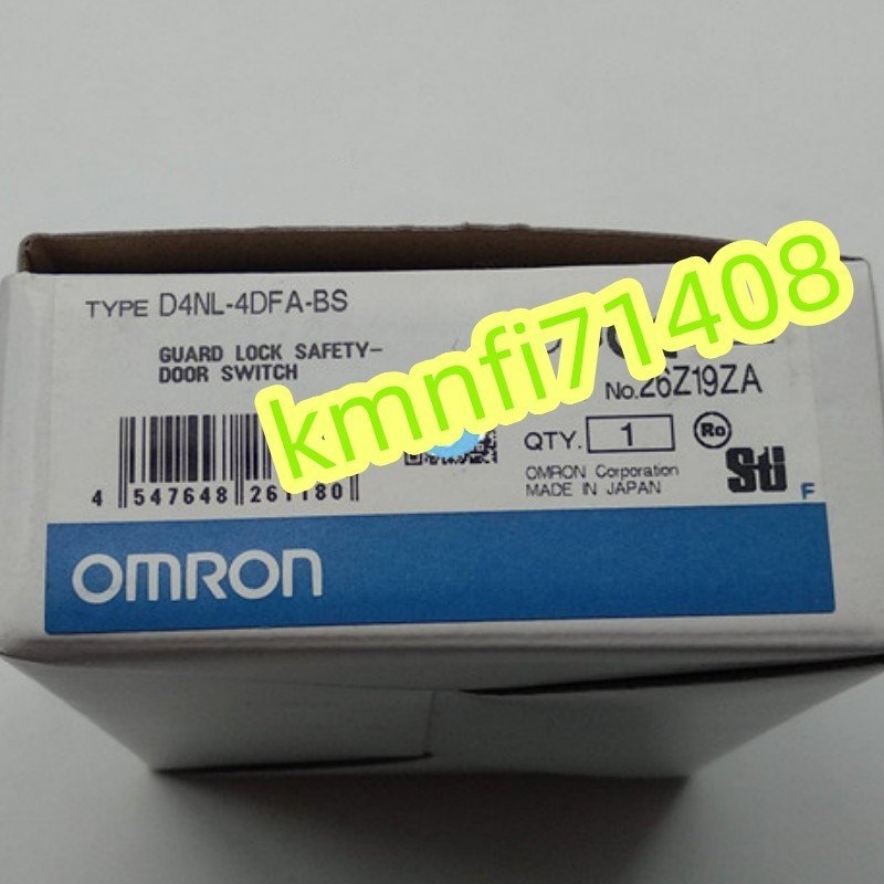 新品 OMRON オムロン D4NL-4DFA-BS 小形電磁ロック セーフティドア