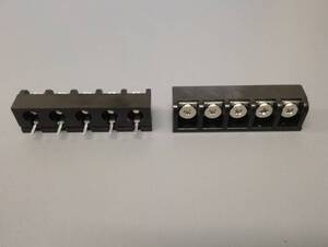  screw type terminal pcs basis board for (ML-30-AP-5P) terminal interval pitch 9.45mm low . Sato parts 2 piece collection 