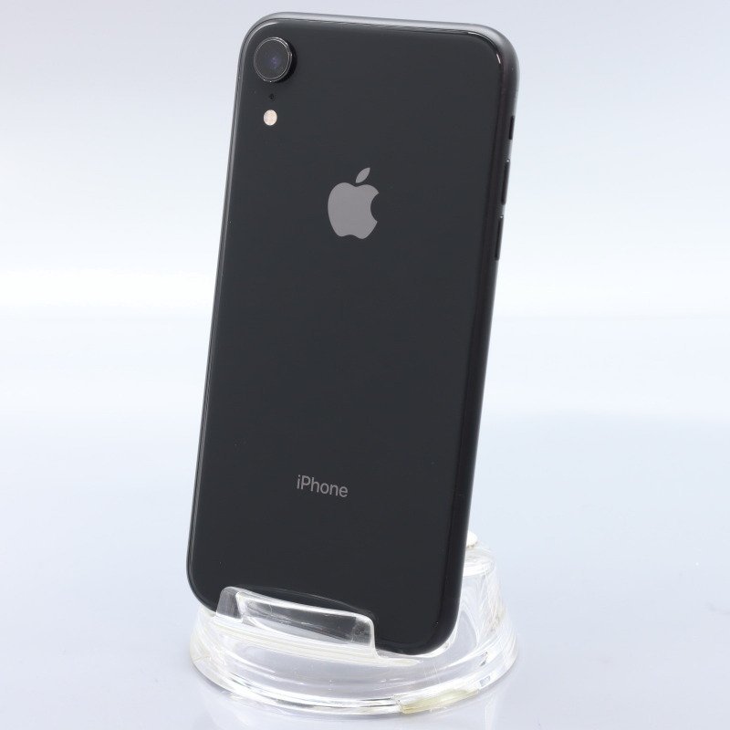 Apple iPhoneXR 64GB Black A2106 MT002J/A バッテリ99% □ドコモ