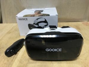 ★GOOICE★VRゴーグル 3D VR ヘッドセット VRコントローラー 動作未確認現状品