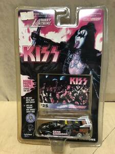 JOHNNY Lightning Johnny Lightning KISSkisGENE SIMMONS Gene Symons minicar 