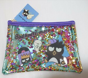  Bad Badtz Maru Kirakira spangled entering Flat pouch tag equipped 