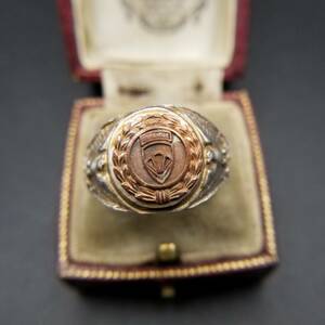 sig net US ARMY 6th AIRBORNE DIVISION.925 silver Vintage ring silver ring military 9g Eagle engraving men's 8Y-L