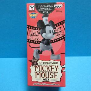 同梱可★未開封【正規品】★ディズニーキャラクターズ ワールドコレクタブルフィギュア −HISTORY OF MICKEY MOUSE−★1928ver.★送料220円