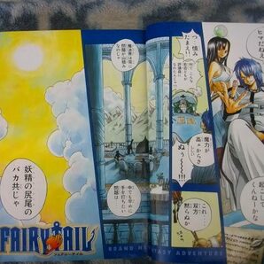 フェアリーテイル FAIRY TAIL 新連載・第１回掲載号 週刊少年マガジン２００６年３５号 極美品 ナツ ルーシィ ハッピー グレイの画像3