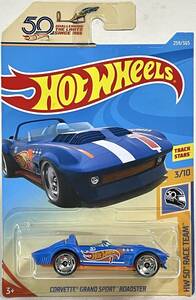 ホットウィール（ HOT WHEELS ）【 HW 50 RACE TEAM 】シボレー コルベット グランスポーツ ロードスター